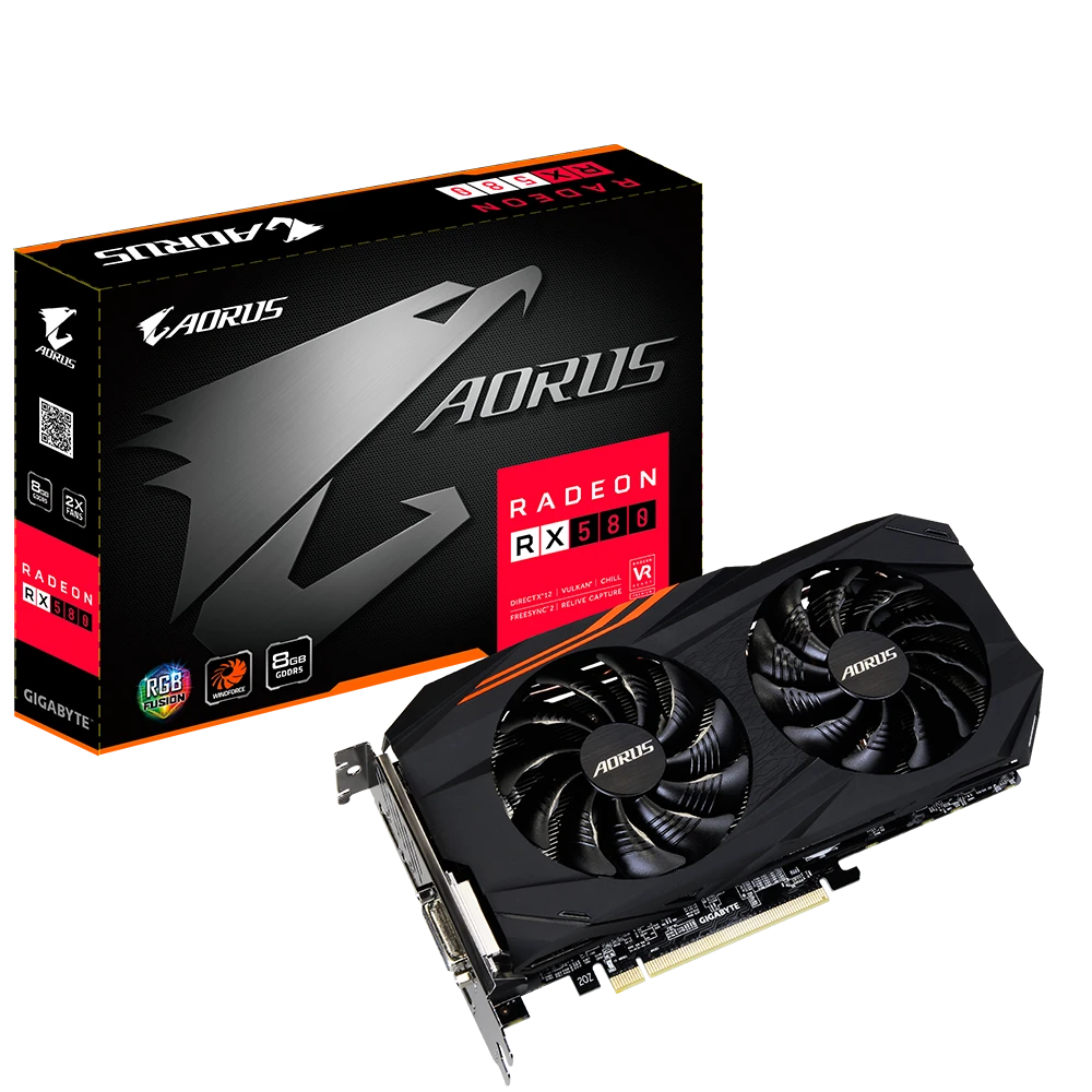 Gigabyte AORUS Radeon RX580 8G  (Rev. 1.0/1.1)